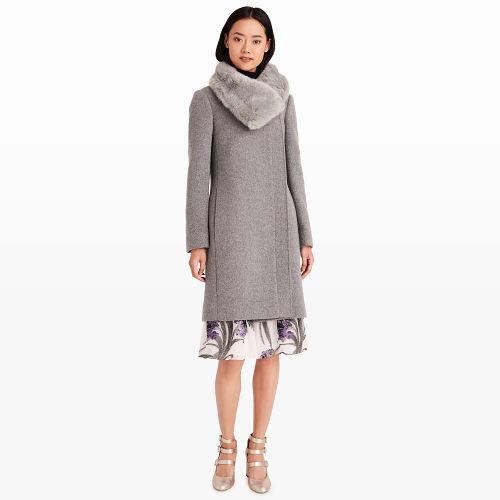 Club Monaco Color Grey Evangah Coat