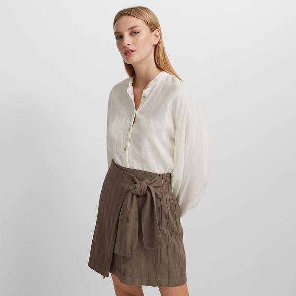 Club Monaco Cardamom Mairead Striped Skirt