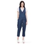 Club Monaco Color Blue Dennya Denim Jumpsuit