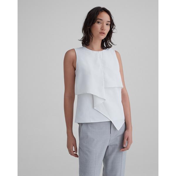 Club Monaco Drape Front Blouse