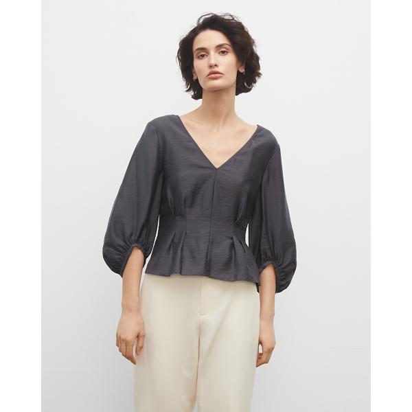 Purple Label Pitch Sleeve Blouse