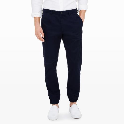 Club Monaco Color Blue Seth Cotton Jogger