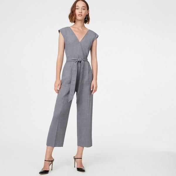 Club Monaco Light Heather Grey Lorenny Jumpsuit