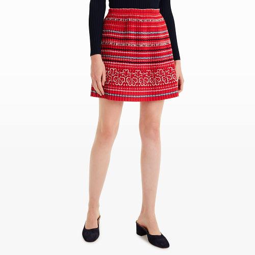 Club Monaco Color Multi Olla Skirt