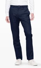 Club Monaco Color Blue Lightweight Davis Basic Chino In Size 30x32