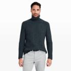 Club Monaco Color Grey Cashmere Turtleneck Sweater