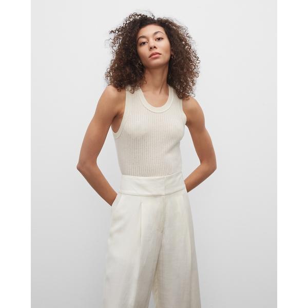 Club Monaco Cashmere Rib Shell