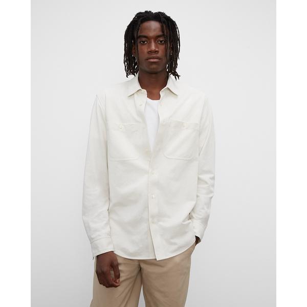 Club Monaco Knit Utility Shirt