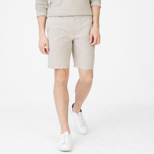 Club Monaco Color Green Maddox 9 Houndstooth Short