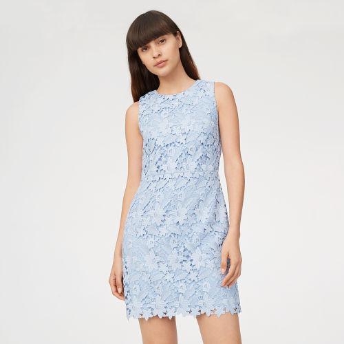 Club Monaco Color Blueberry Cream Klina Lace Dress