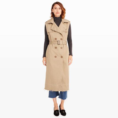 Club Monaco Color Green Cookson & Clegg Trench Vest