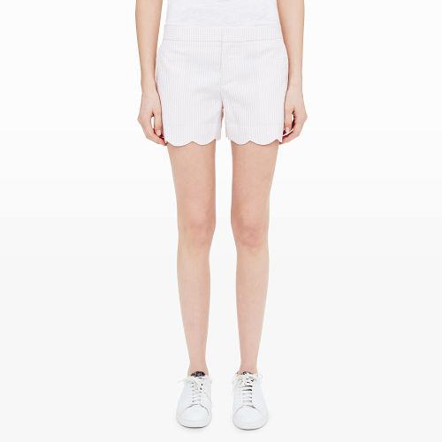Club Monaco Color Foundation Amber Textured Shorts