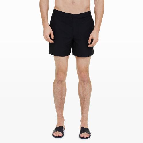 Club Monaco Color Black Refined Swim Short