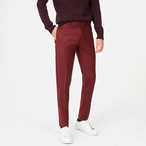 Club Monaco Color Purple Grant Wool Flannel Trouser