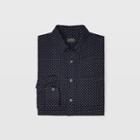 Club Monaco Slim Corduroy Dot Shirt