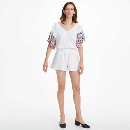Club Monaco Color White Kenyatta Romper