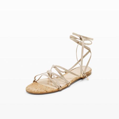 Club Monaco Color White Leary Lace-up Sandal