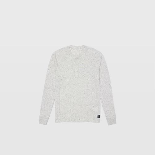 Club Monaco Color White Donegal Henley
