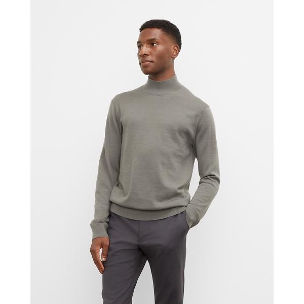 Club Monaco Merino Mockneck Sweater