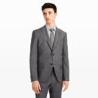 Club Monaco Grey Grant Wool Suit Blazer