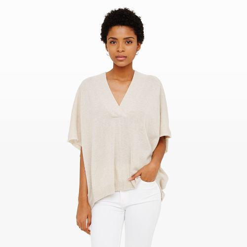 Club Monaco Color White Delira Cashmere Pullover