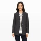 Club Monaco Color Grey Menin Wool-knit Blazer In Size 0
