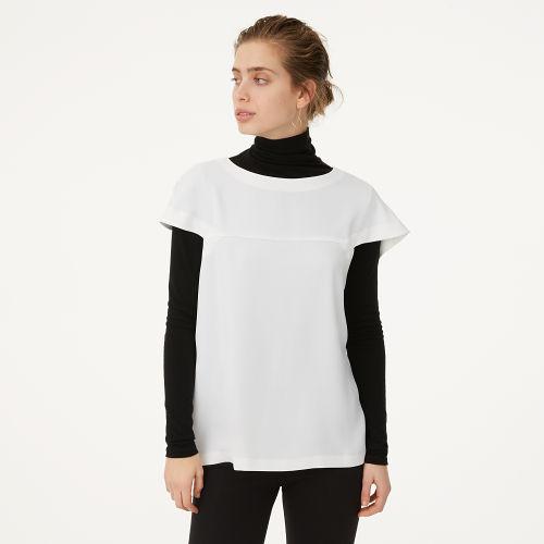 Club Monaco Color White Seeley Top