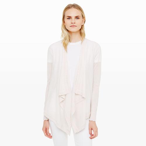 Club Monaco Color Pink Betoole Cashmere Cardigan