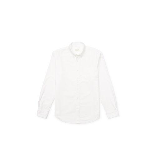 Club Monaco Color White Slim-fit Oxford Shirt