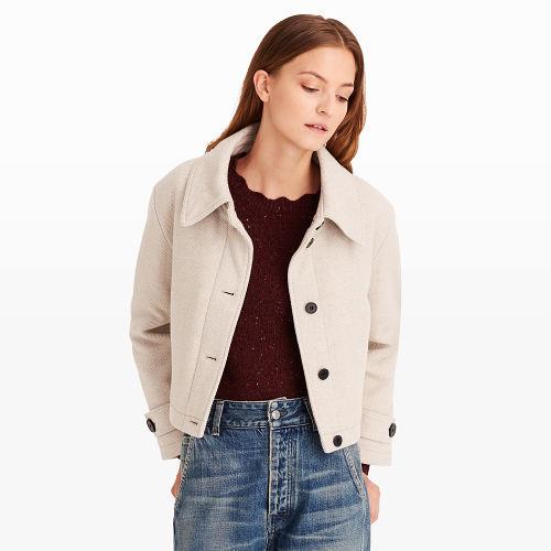 Club Monaco Color White Delaynee Jacket