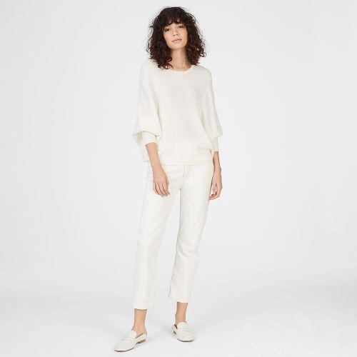 Club Monaco Color White Gizal Merino Sweater