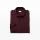 Club Monaco Color Carmine Slim Flannel Shirt