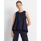 Club Monaco Aegean Blue Flare Tank