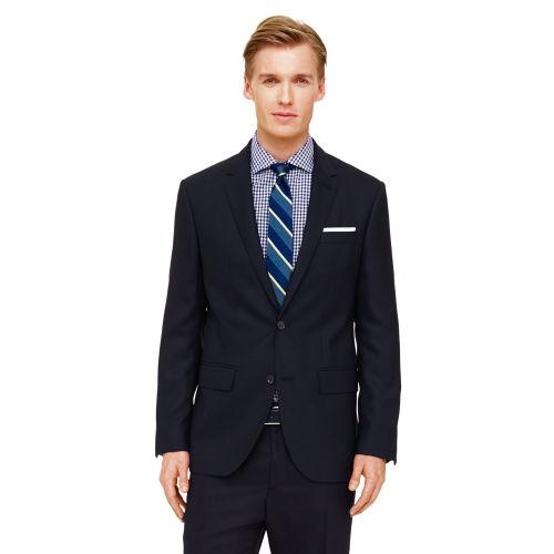 Club Monaco Color Blue Wright Hopsack Suit Jacket In Size 36s