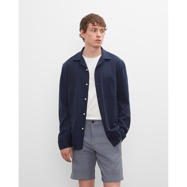 Club Monaco Camp Collar Knit Shirt