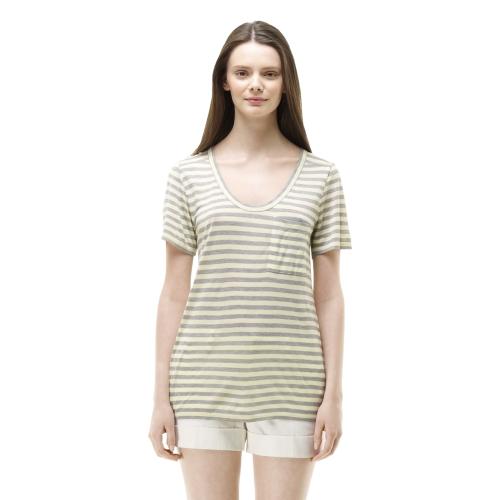 Club Monaco Color Mgh / Lemon Stripe Sunny Tee