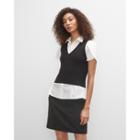 Club Monaco V-neck Pointelle Tank