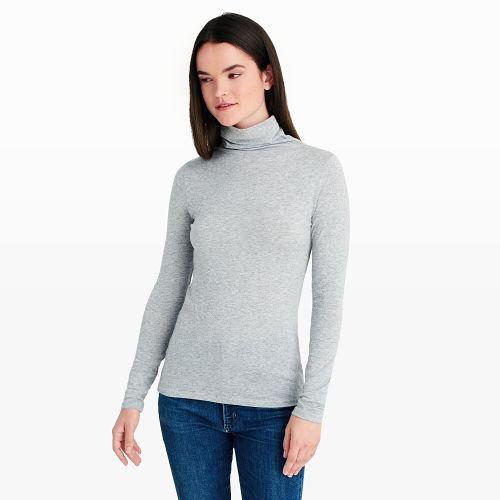 Club Monaco Color Grey Speckled Julie Turtleneck