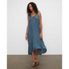 Club Monaco Silk Parachute Maxi Dress