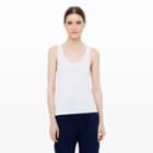 Club Monaco Collection Color White Leary Sweater Tank