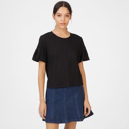 Club Monaco Color Black Rista Top