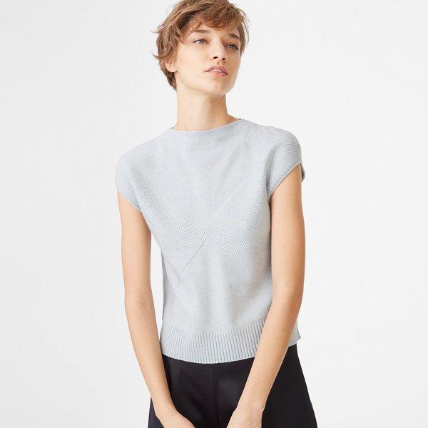 Club Monaco Pale Blue Fretta Sweater