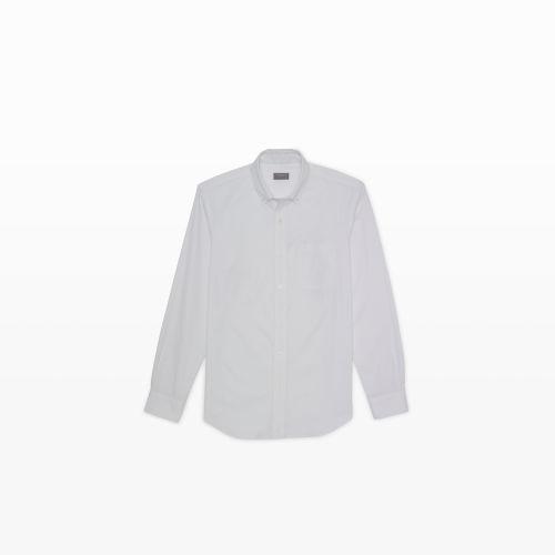 Club Monaco Color White Slim-fit Bd Lux Oxford Shirt
