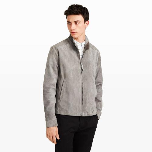 Club Monaco Color Grey Golden Bear Harrington Jacket
