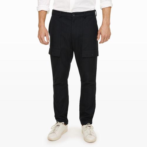 Club Monaco Color Blue Utility Patch Trouser