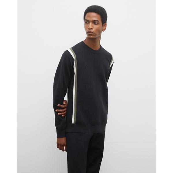 Club Monaco Milano Stripe Crew Sweater