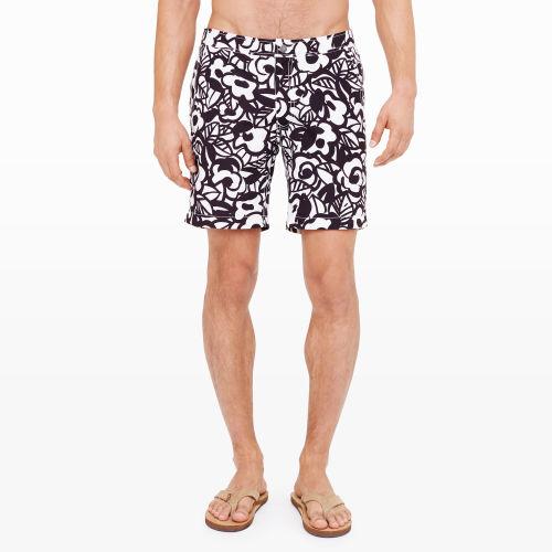 Club Monaco Color Black Onia 7.5 Calder Flower Swim