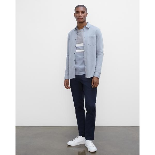 Club Monaco Long Sleeve Split Seam Shirt