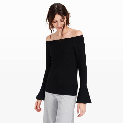 Club Monaco Color Black Bethshiba Top