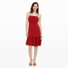 Club Monaco Color Multi Miija Ruffle-hem Dress